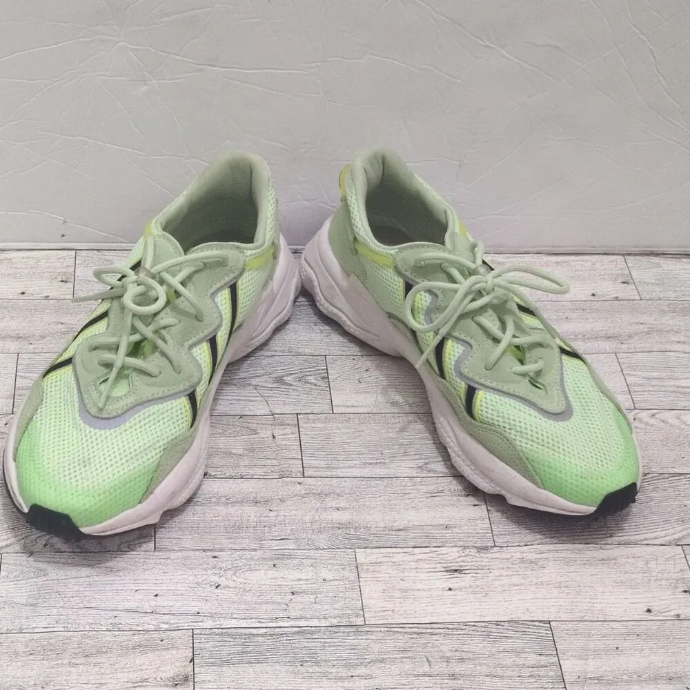Adidas Originals Ozweego Glow Green Men's Athletic Shoes 9.5 Mens Used No Box